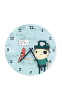 Pirate! Wall Clock