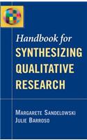 Handbook for Synthesizing Qualitative Research: (English)