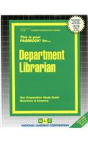 Department Librarian: Passbooks Study Guide