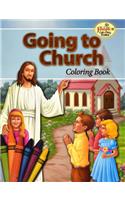 Going to Church Coloring Book