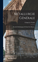 Métallurgie Générale