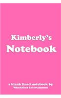 Kimberly's Notebook