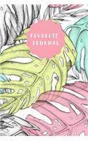 Favorite Journal