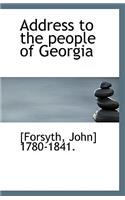 Address to the People of Georgia