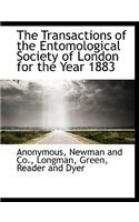 The Transactions of the Entomological Society of London for the Year 1883