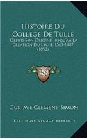 Histoire Du College De Tulle