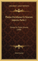 Plantae Davidianae Ex Sinarum Imperio, Partie 2
