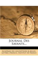 Journal Des Savants...