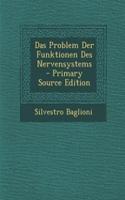Das Problem Der Funktionen Des Nervensystems