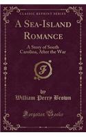 A Sea-Island Romance: A Story of South Carolina, After the War (Classic Reprint)