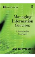 Managing Information Services: A Sustainable Approach