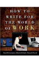 Cengage Advantage Books: How to Write for the World of Work