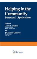 Helping in the Community: Behavioral Applications(English)