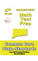 Connecticut 4th Grade Math Test Prep: Common Core Learning Standards(English)