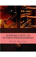 Introduction To Python Programming