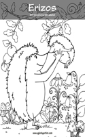 Erizos libro para colorear para adultos 1: (1 Erizos)