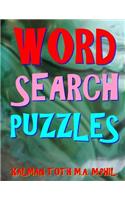 Word Search Puzzles