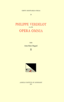 CMM 28 Philippe Verdelot (D. Ca. 1540?), Opera Omnia, Edited by Anne-Marie Bragard. Vol. II [Motets from Mss Rome, Bibl. Vallicelliana E. II 55-60 and Florence, Opera del Duomo 13 and 27]