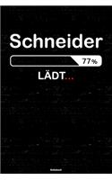 Schneider Lädt... Notizbuch