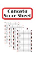Canasta Score Sheets