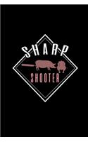 Sharp shooter: Food Journal - Track your Meals - Eat clean and fit - Breakfast Lunch Diner Snacks - Time Items Serving Cals Sugar Protein Fiber Carbs Fat - 110 pag