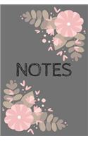 Notes: 6x9 120 College Ruled Pages Notebook/Journal for writing down your notes and thoughts