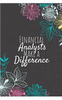 Financial Analysts Make A Difference