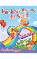 Rainbows Around the World Coloring Book