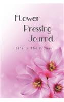 Flower pressing Journal