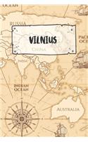 Vilnius: Ruled Travel Diary Notebook or Journey Journal - Lined Trip Pocketbook for Men and Women with Lines