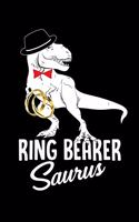 Ring Bearer Saurus: "A Journal, Notepad, or Diary to write down your thoughts. - 120 Page - 6x9 - College Ruled Journal - Writing Book, Personal Writing Space, Doodle, 
