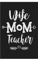 Wife Mom Teacher