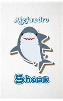 Alejandro Shark A5 Lined Notebook 110 Pages
