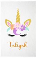 Taliyah A5 Lined Notebook 110 Pages