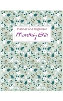 2020 Monthly Bill Planner and Organizer (Volume 7)