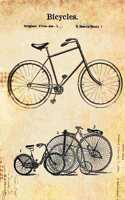 Bicycles: Vintage Bike Retro Bicycle Cycle Cycling Blank Lined Notebook Journal Diary 6x9