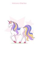 Unicorn Diaries: Unicorn Notebook Diaries for Girls(2 Unicorn Diaries)