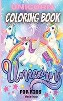 Unicorn Coloring Book For Kids