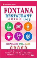 Fontana Restaurant Guide 2019