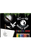SKY and HIS WOODEN SPOON COLORING BOOK