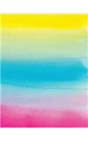 Watercolor Gradient Notebook