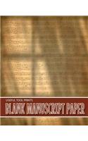 Useful Tool Prints Blank Manuscript Paper