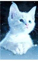 Journal Notebook For Cat Lovers White Kitten: Lined and Numbered Pages With Index Blank Journal For Journaling, Writing, Planning and Doodling.(Lined Journal Notebook)