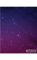 Notebook: Violet Notebook, 52 Weekly Planner, Daily Notebook, Size 8x10, (Planners & Organizers for High School, College, University Students), Home School No