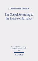 Gospel According to the Epistle of Barnabas