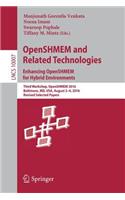OpenSHMEM and Related Technologies. Enhancing OpenSHMEM for Hybrid Environments
