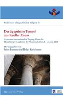 Der Agyptische Tempel ALS Ritueller Raum