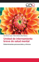 Unidad de internamiento breve de salud mental