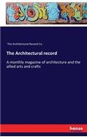The Architectural record
