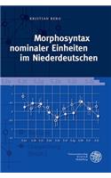 Morphosyntax Nominaler Einheiten Im Niederdeutschen
